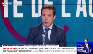 Voyageurs bloqués: Jean-Baptiste Djebbari assure que "la SNCF remboursera les billets à hauteur de 300%"