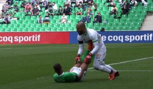 ASSE-Lorient : Les Verts démarrent en fanfare grâce à Hamouma