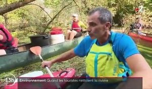 Environnement : quand les touristes nettoient la rivière