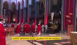 À Lille, trois nouveaux prêtres ordonnés après un report dû au Covid