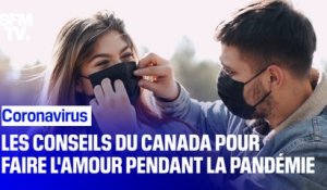 Canada: les conseils des autorités pour faire l'amour pendant la pandémie de coronavirus