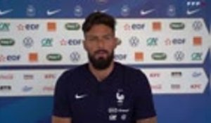 France - Giroud : "Les 100 sélections, c'est un objectif"