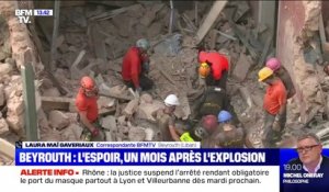 Beyrouth: les recherches se poursuivent après que des battements de cœur ont été détectés dans les décombres