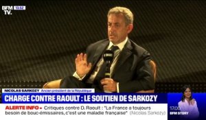 Nicolas Sarkozy: "Je ne comprends pas pourquoi il y a tant de violence" à l'encontre du Pr Didier Raoult