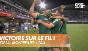 Montpellier / Pau : Victoire paloise sur le fil !
