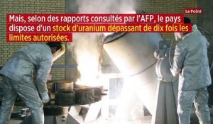 L'Iran possède un stock d'uranium dix fois supérieur à la limite autorisée