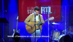 SAAM - J't'emmène au vent (Live) - Le Grand Studio RTL