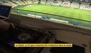 Brésil : un DJ pour remettre de l'ambiance dans un stade de football