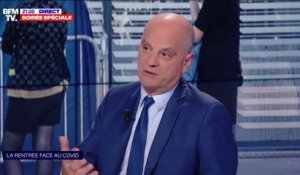 Jean-Michel Blanquer: masquer les enfants à l'école primaire, "c'est un point de vue très minoritaire"