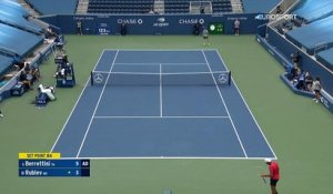 Malin, Rublev a rendu fou Berrettini