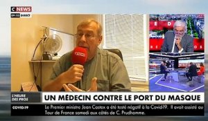 Coronavirus - Un pneumologue sur CNews affirme que « le port du masque ne sert à rien et risque même de provoquer des maladies » - VIDEO