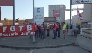 Conflit social chez AB Inbev à Jupille