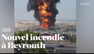 Beyrouth : un nouvel incendie s'est déclaré dans un entrepôt du port