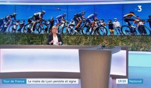 Tour de France : le maire de Lyon persiste et signe