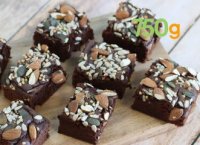 Recette du brownie chocolat et haricots rouges (sans beurre) - 750g