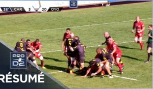 PRO D2 - Résumé US Carcassonne-Oyonnax Rugby: 27-30 - J2 - Saison 2020/2021