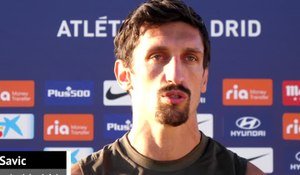 Atlético - Savic : "L'équipe est pleine d'ambition"