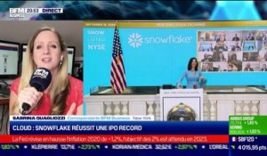 What's up New York : Snowflake réussit une IPO record - 16/09