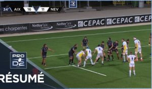 PRO D2 - Résumé Provence Rugby-USON Nevers: 25-22 - J3 - Saison 2020/2021