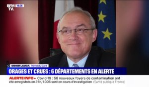 Didier Lauga, préfet du Gard: "nous sommes entre deux vagues, dans une phase d'accalmie, ce qui nous inquiète c'est ce qui nous attend dans la soirée"