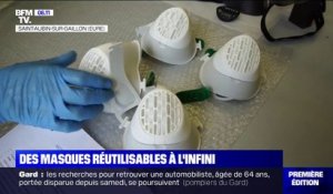 Covid-19: ces masques en plastique et fabriqués en France sont réutilisables à l'infini