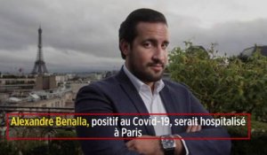 Alexandre Benalla, positif au Covid-19, serait hospitalisé à Paris
