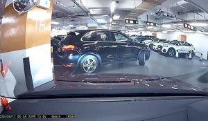 Stationnement dans un parking souterrain (Fail)