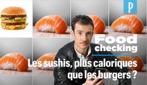 Les sushis, plus caloriques que les burgers ?