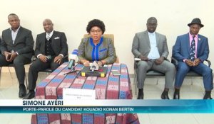 Présidentielle 2020:  Le candidat Kouadio Konan Bertin condamne l'appel aux manifestations