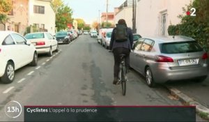 Cyclistes : la Sécurité routière appelle à plus de prudence