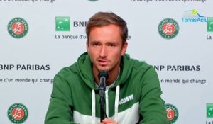 Roland-Garros 2020 - Daniil Medvedev : "J'aimerais beaucoup gagner pour la première fois ici. Je serai ravi, très enthousiaste"