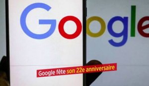 Google fête son 22e anniversaire