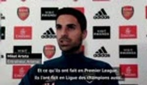 Arsenal - Arteta : "Approcher le niveau de Liverpool"