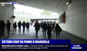 Restrictions sanitaires: action coup de poing des cafetiers et restaurateurs à Marseille