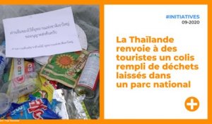 La Thaïlande renvoie à des touristes un colis rempli de déchets laissés dans un parc national