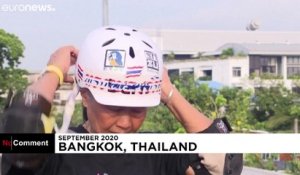 Thaïlande : une mamie skateuse qui envoie du lourd