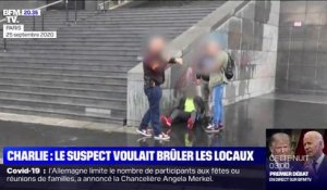 Attaque à Paris: le suspect voulait brûler les locaux de Charlie Hebdo