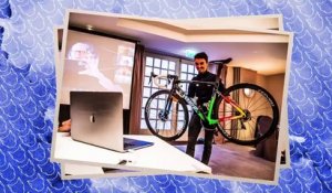 Route - Julian Alaphilippe présente son vélo de champion du monde !