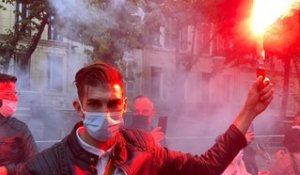 Marseille : Les restaurateurs se mobilisent devant la préfecture de police