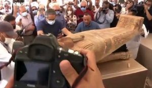 L'Egypte présente 59 sarcophages vieux de 2600 ans