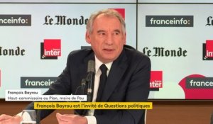 Référendum en Nouvelle-Calédonie : pour François Bayrou le "non" est une "bonne nouvelle"