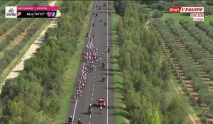 La chute de Viviani - Cyclisme - Giro