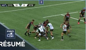 PRO D2 - Résumé Oyonnax Rugby-US Montauban: 34-16 - J1 - Saison 2020/2021