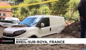 Les intempéries font d'importants dégâts dans le sud-est de la France