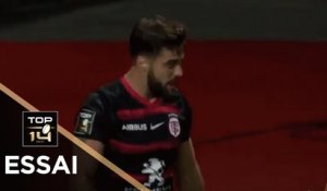 TOP 14 - Essai de Lucas TAUZIN (ST) - Toulouse - Toulon - J3 - Saison 2020/2021