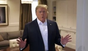 Coronavirus - La nouvelle vidéo de Donald Trump depuis sa chambre d'hôpital dans la nuit de dimanche à lundi