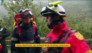 Alpes-Maritimes : les recherches continuent pour trouver les disparus