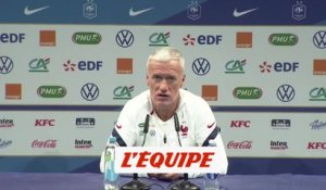 Deschamps : «Giroud a su miser sur ses points forts» - Foot - Bleus