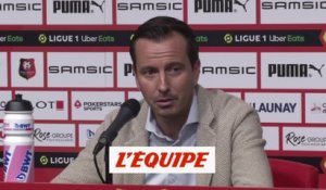 Stéphan : «Doku, un profil qu'on n'avait pas dans l'effectif» - Foot - L1 - Rennes