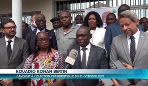 Présidentielle 2020 : Une délégation de l'Union Européenne echange avec le candidat Kouadio Konan Bertin